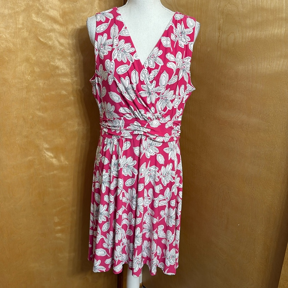 Tommy Hilfiger Pink Floral Dress Size 8